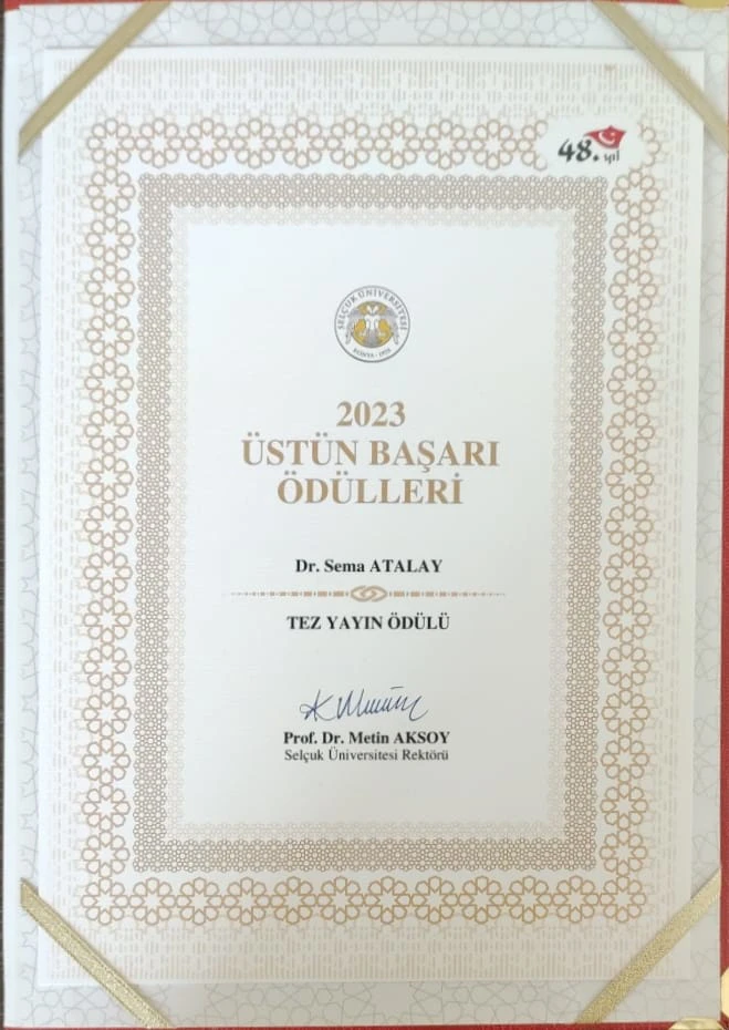 Fen Bilimleri Enstitüsü 2022-2023 Ödül Töreni